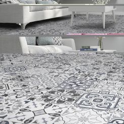 MEDITERRANIAN BLACK TILE 33 x 33cm (12PK)