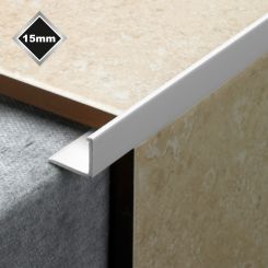 15MM L SHAPE PVC TILE EDGE