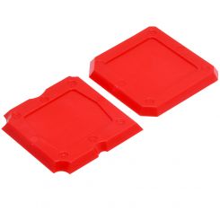 2 PCS SILICONE APPLICATORS RED