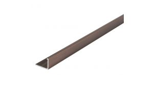 10mm L Shape Antique Brushed Copper