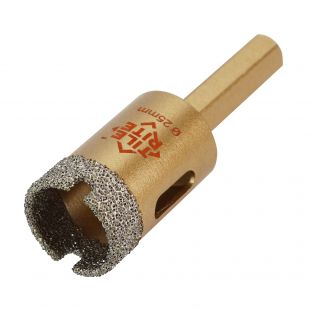 25mm GOLD HEX DRY CUT DRILL