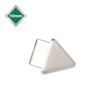 10MM S/STEEL EFFECT EXTERNAL TRIANGULAR CORNER