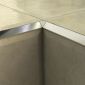 10MM SILVER TRIANGULAR TILE TRIM